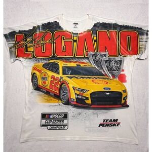 Joey Logan Team Penske 2022 Nascar Cup Series Men's 4X Champion Sublimated